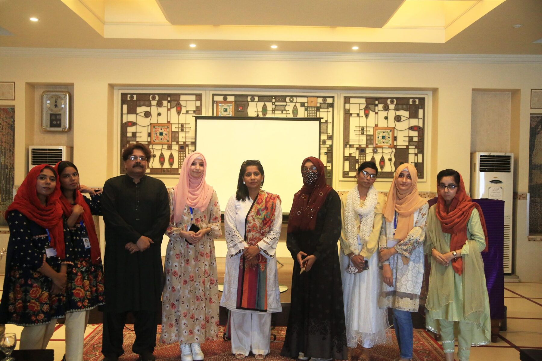 The Sibel Welfare Organization team and children together